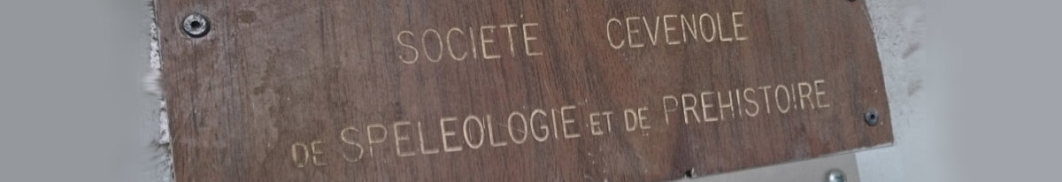 [SCSP-Alès] Société Cévenole de Spéléologie et de Préhistoire.